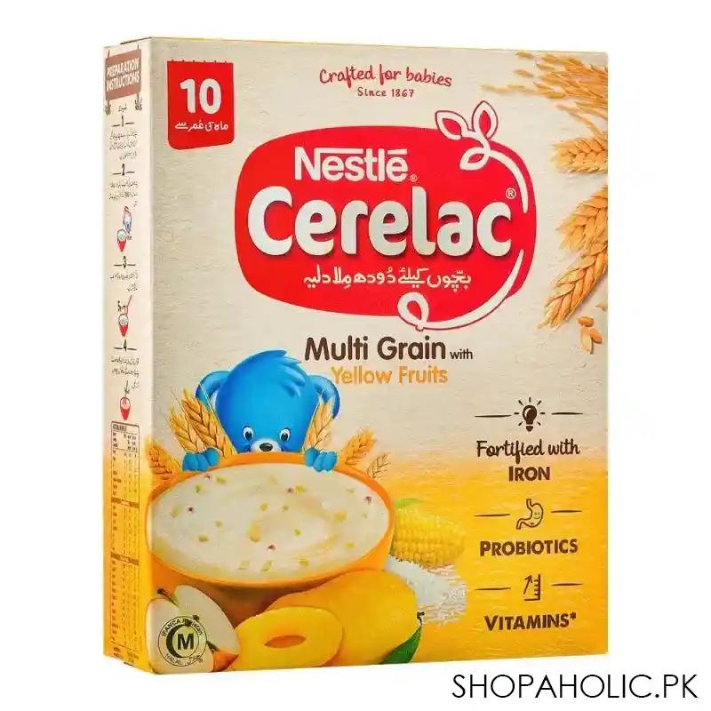 nestle cerelac yellow fruits, 175g main image