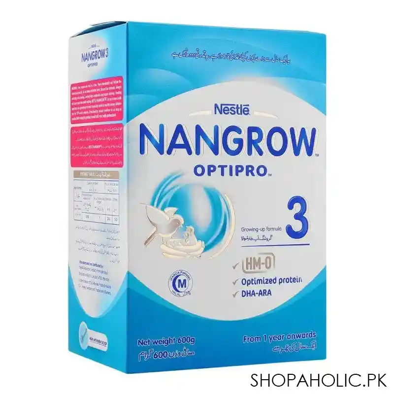 nestle nan grow optipro, stage 3, growing up formula, 600g main image