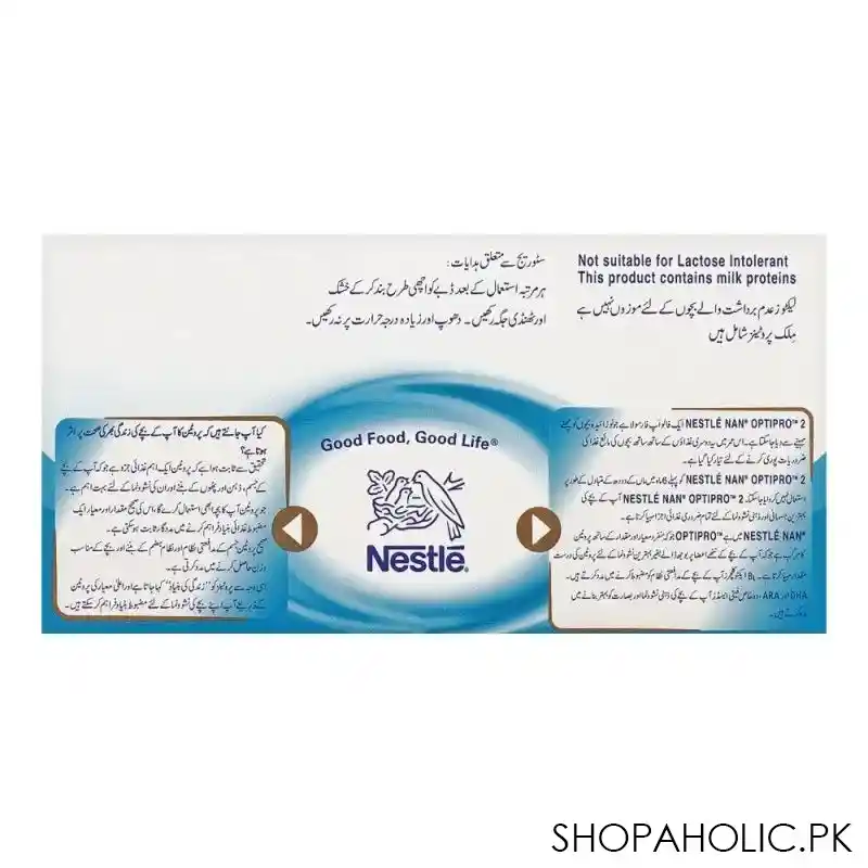 nestle nan optipro, stage 2, follow up formula, 600g box image4