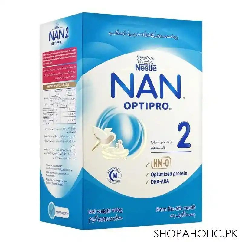 Buy Nestle NAN Optipro, Stage 2, Follow-Up Formula, 600g Box ...