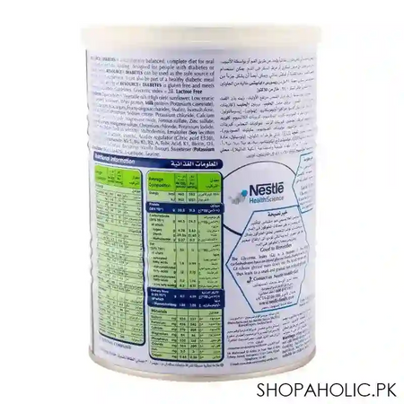 nestle resource diabetic 400gm image2