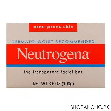 neutrogena acne prone skin bar, 100g main image