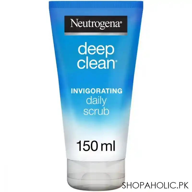 neutrogena deep clean invigorating daily scrub 150ml main image