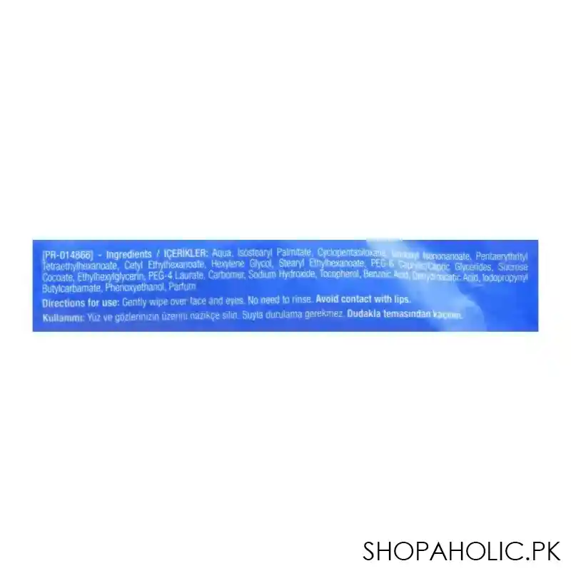 neutrogena deep clean make up remover facial wipes, 25 wipes image4