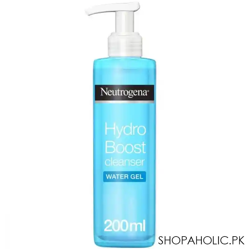 neutrogena hydro boost cleanser water gel, 200ml main image