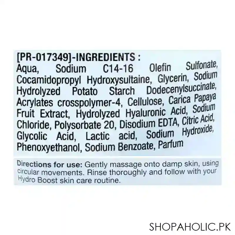 neutrogena hydro boost exfoliator smoothing gel, 150ml image3