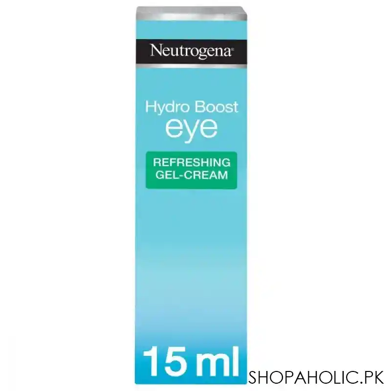 neutrogena hydro boost eye refreshing gel cream, 15ml main image