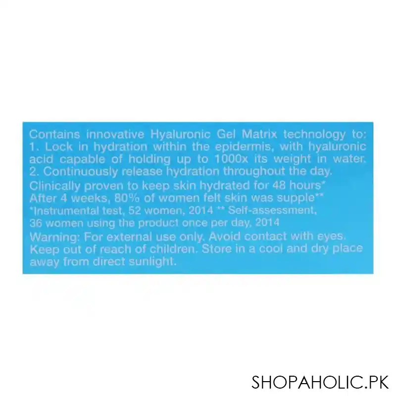 neutrogena hydro boost gel cream, dry skin, fragrance free, 50ml image3