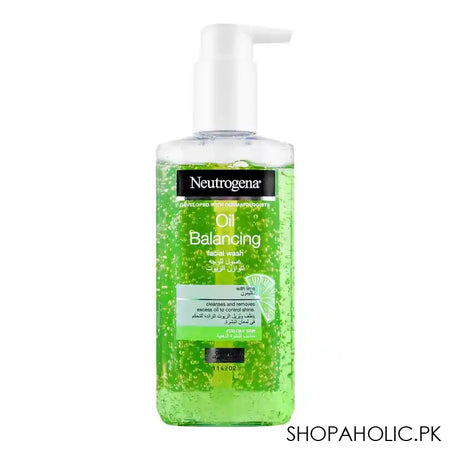Neutrogena Oil Balancing Facial Wash, With Lime, For Oily Skin, 200ml - Main Image