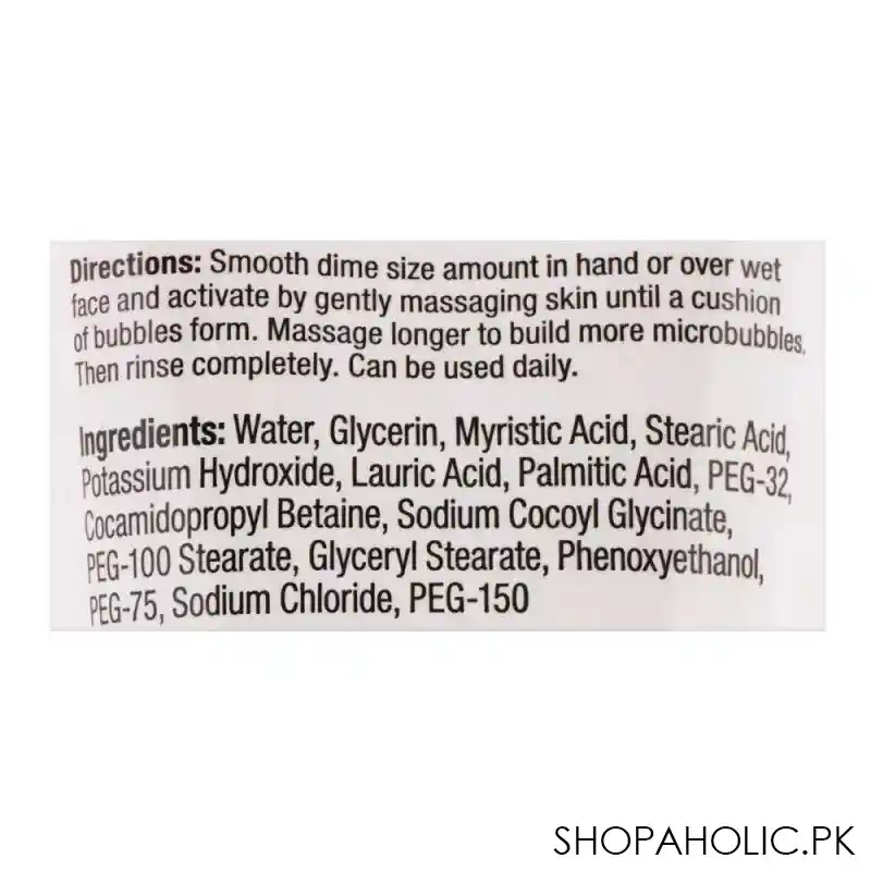 neutrogena pink grapefruit acne prone skin activated cream to foam cleanser, 100g image3