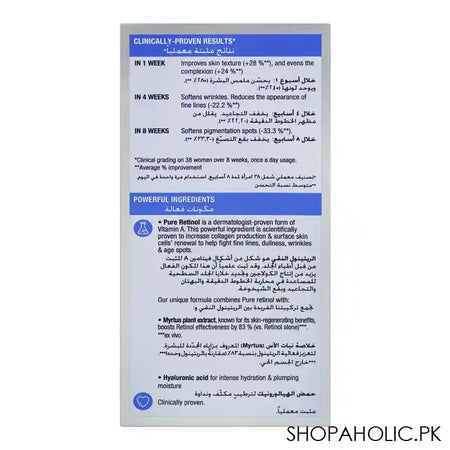 Neutrogena Retinol Boost Anti-Aging Day Cream With SPF 15, 50ml - Image 5