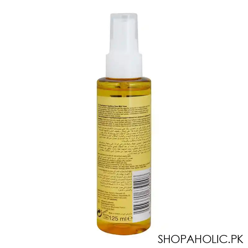 Neutrogena Soothing Clear Turmeric Mist Toner, 125ml - Image 3