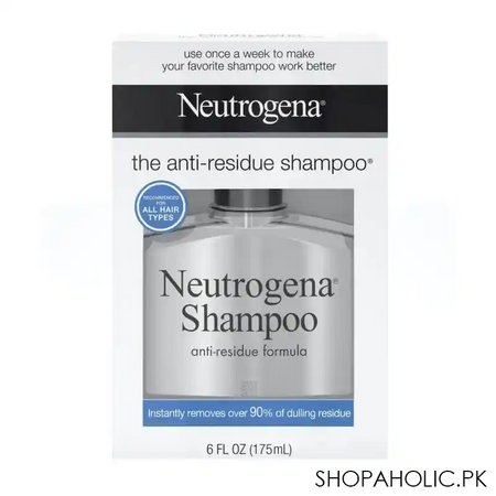 neutrogena the anti residue shampoo, 175ml main image