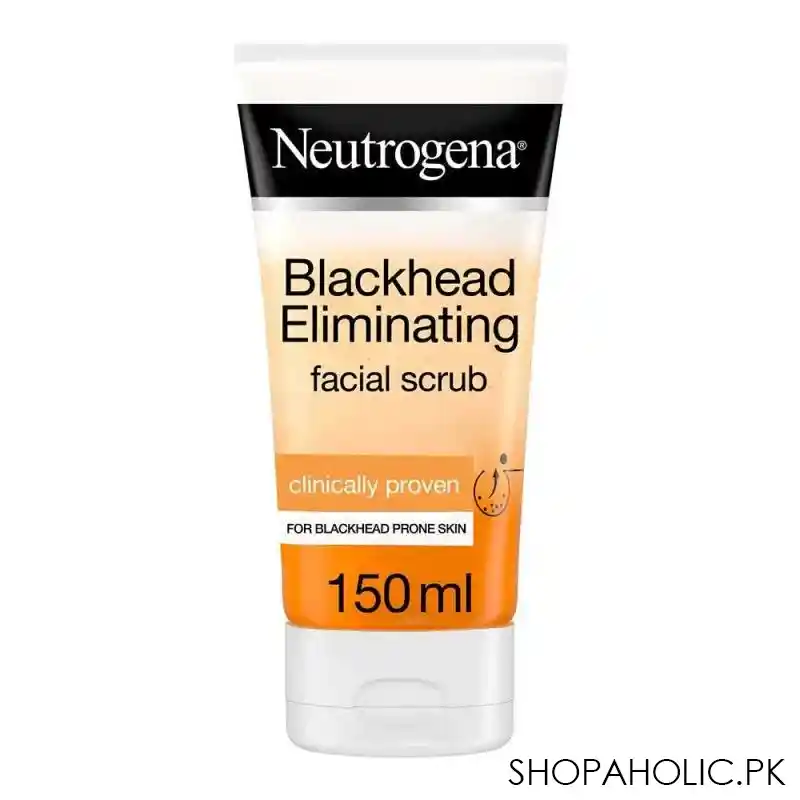 neutrogena visibly clear blackhead eliminating scrub 150ml main image