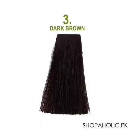 Neva Hair Color, 50ml, Kit Pack No. 3 Dark Brown - Image 2
