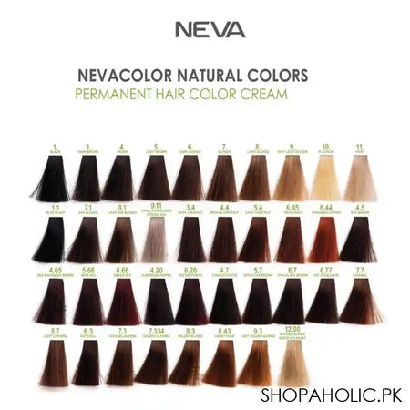 Neva Hair Color, 50ml, Kit Pack No. 7.3 Caramel Blonde - Image 6