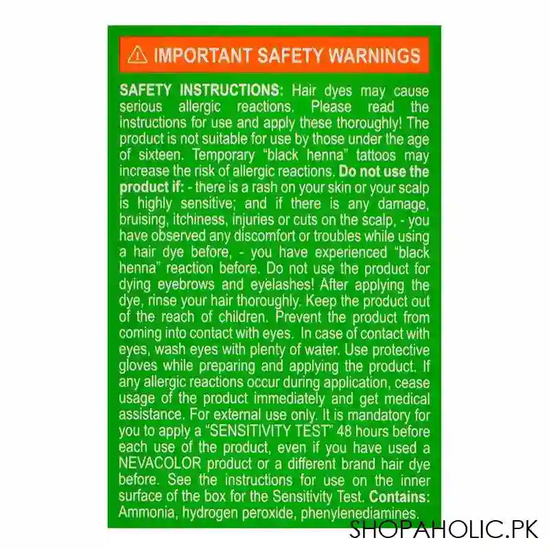 Neva Hair Color Kit, 100% Gray Coverage, Vegan, 50ml, 8.3 Golden Blonde - Image 6