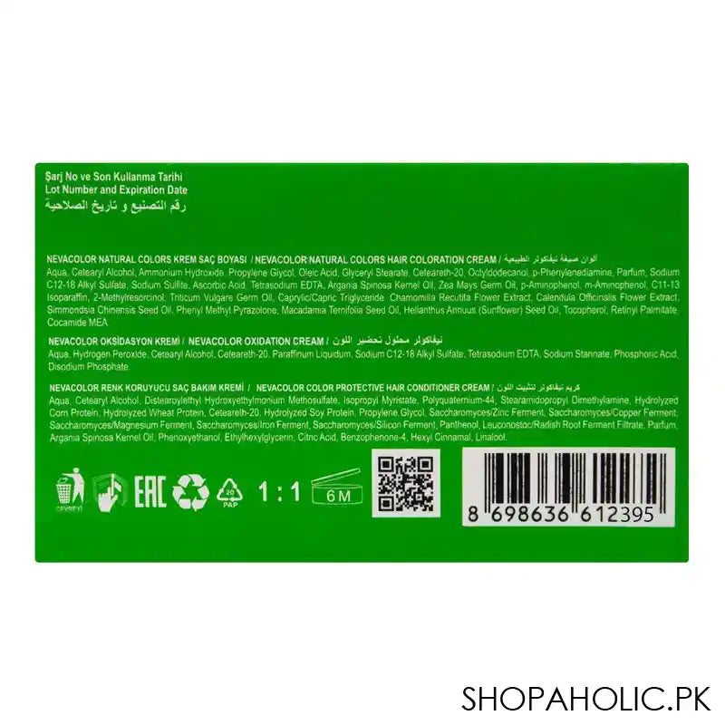 Neva Hair Color Kit, 100% Gray Coverage, Vegan, 50ml, 8.3 Golden Blonde - Image 3