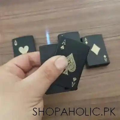 new poker card metal lighter main image