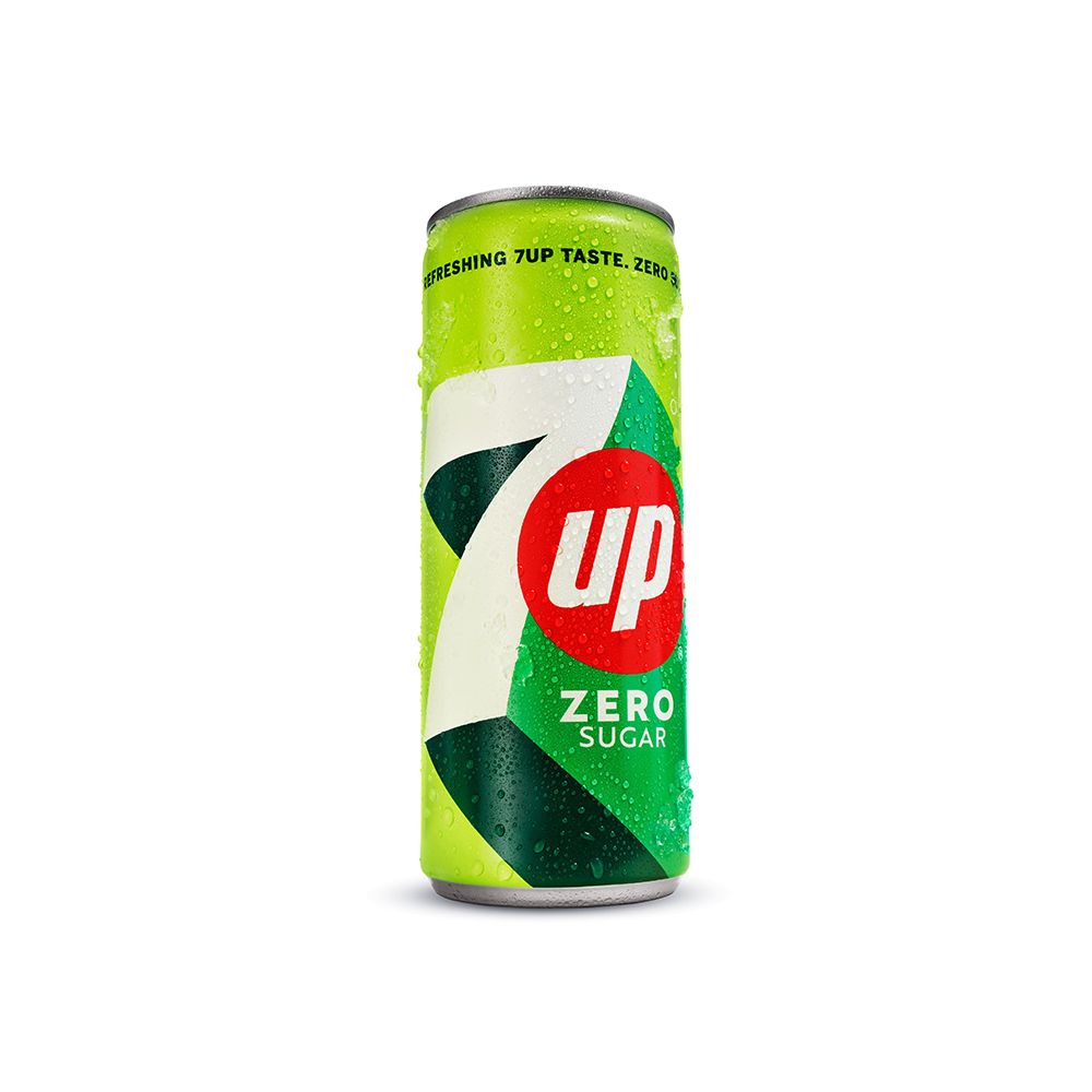 7UP Zero Sugar Can (Local) 250ml - Main Image