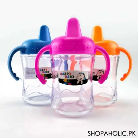 newborn baby bottle with handle anti drop main image