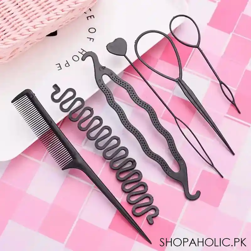 newstyle 6pcs hairstyle braiding tools main image