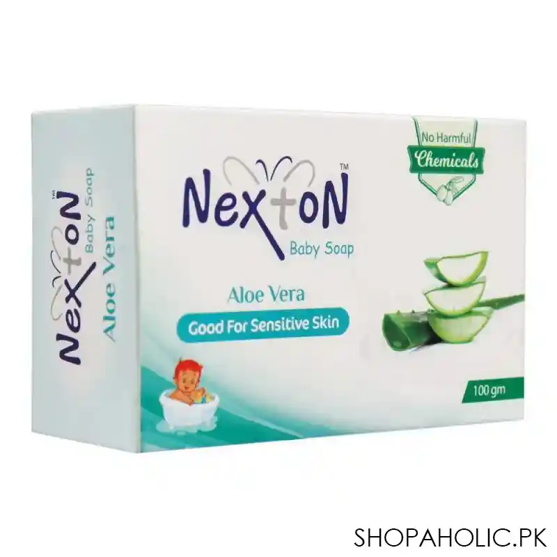 nexton aloe vera baby soap, 100g main image