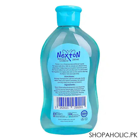 Nexton Baby Silky Soft 2in1 Shampoo & Conditioner, 250ml - Image 2
