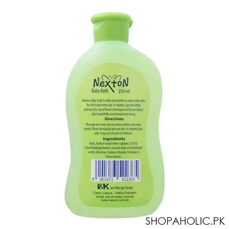 nexton mild & gentle baby bath, 250ml image2