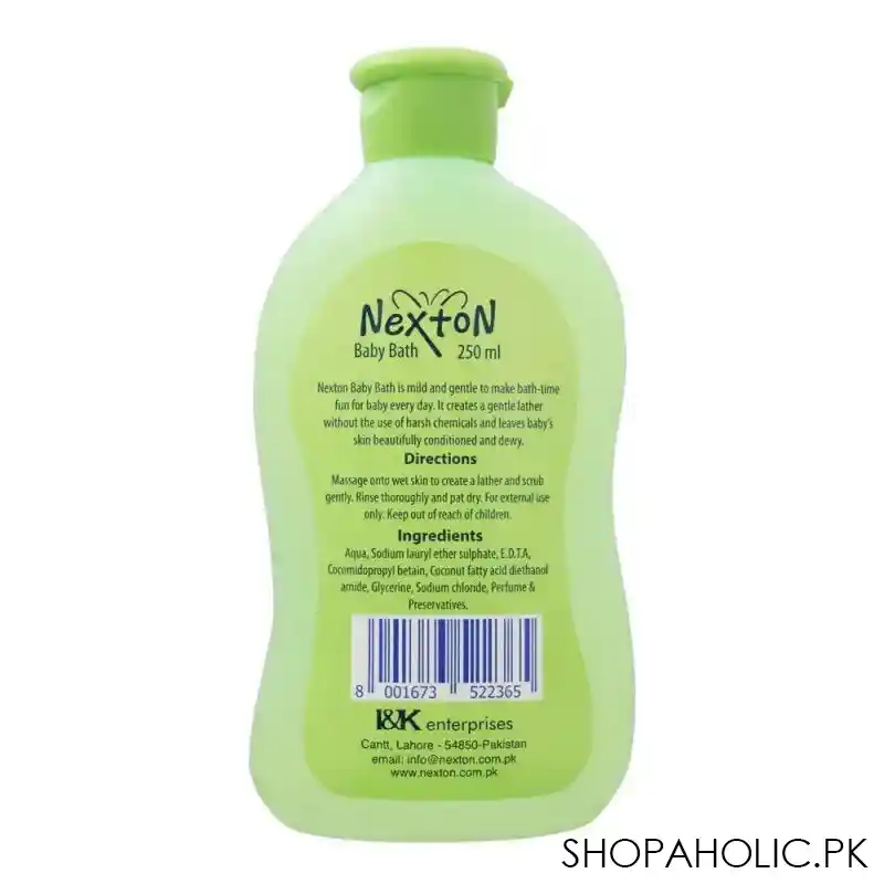 nexton mild & gentle baby bath, 250ml image2