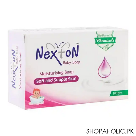 nexton moisturising baby soap, 100g main image