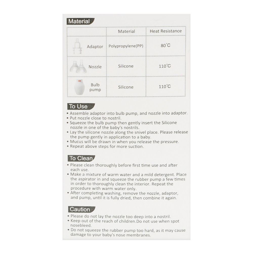 Farlin Docter J. Classic Nasal Aspirator, BPA Free, BF-138 - Image 5