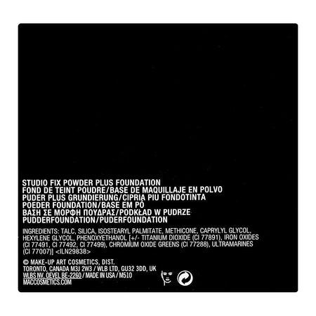 Mac Studio Fix Powder Plus Foundation, NW25, 15g - Image 3