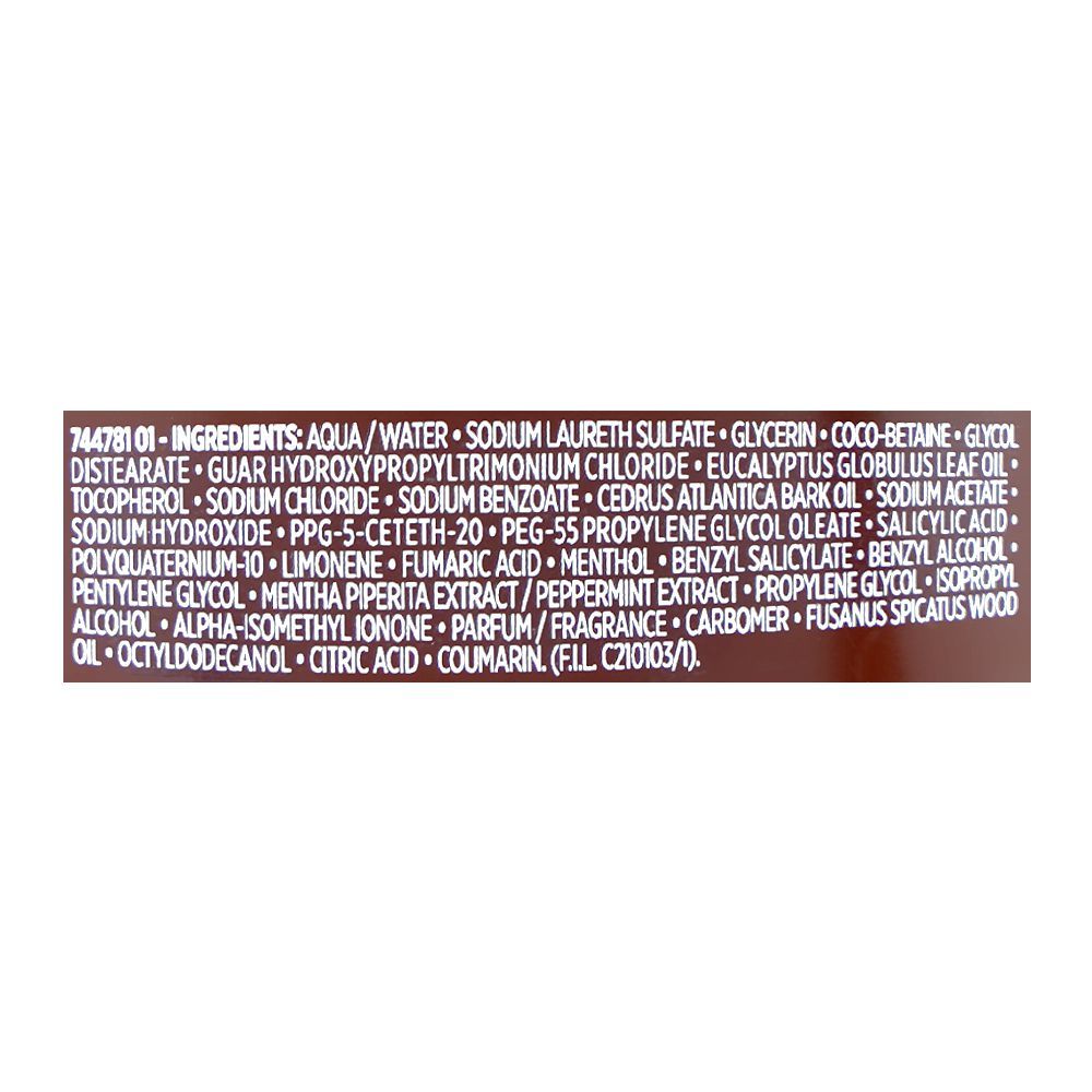 L'Oreal Paris Men Expert Barber Club 3-In-1 Beard, Face & Hair Wash, Cedarwood Oil + Peppermint Extract, 200ml - Image 3