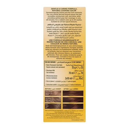Wella Soft Color Natural Instincts Kit, 3/0 Dark Brown - Image 3