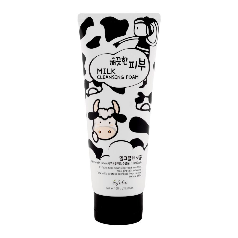 Esfolio Milk Cleansing Foam, For Moist & Soft Skin, 150ml - Main Image
