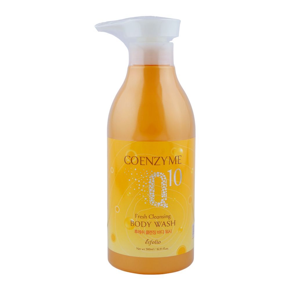 Esfolio Coenzyme Q10 Fresh Cleansing Body Wash, For Dry Skin, 500ml - Main Image