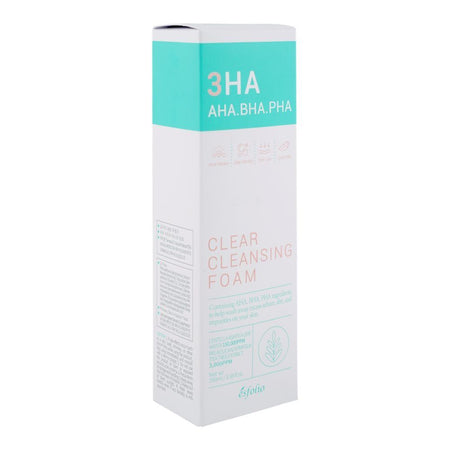 Esfolio Clear Cleansing Foam, 3HA AHA.BHA.PHA, For Clear Skin, 100ml - Main Image