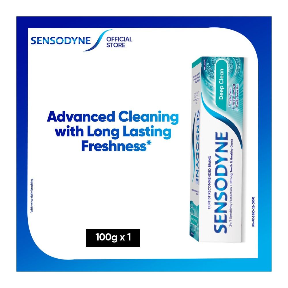 Sensodyne Deep Clean Toothpaste, Thai, 100g - Main Image