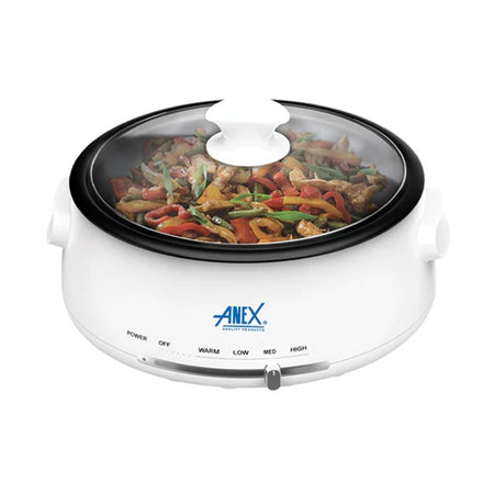 Anex Deluxe Multi Cooker, 1350W, 220-240V, 4 Liters, White, AG-2022 - Main Image
