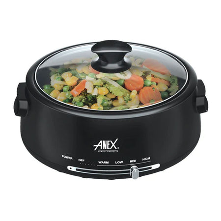 Anex Deluxe Multi Cooker, 1350W, 220-240V, 4 Liters, Black, AG-2022 - Main Image