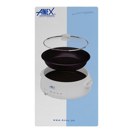 Anex Deluxe Multi Cooker, 1350W, 220-240V, 4 Liters, Black, AG-2022 - Image 3