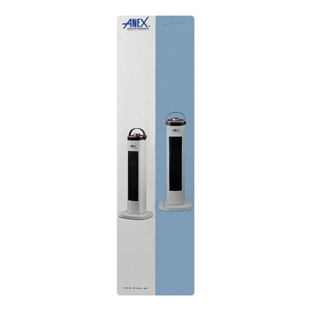 Anex Deluxe Fan Heater, 2000W, 220-240V, White, AG-5016 - Image 4