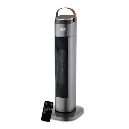 Anex Deluxe Fan Heater, 2000W, 220-240V, Black, AG-5017 - Main Image