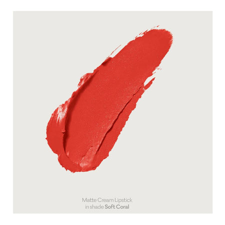 ZERO Makeup Matte Cream Lipstick, Soft Coral, 4.5g - Image 2