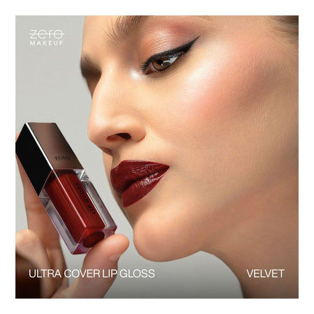 ZERO Makeup Ultra Cover Lip Gloss, Velvet, 4.8ml - Image 3