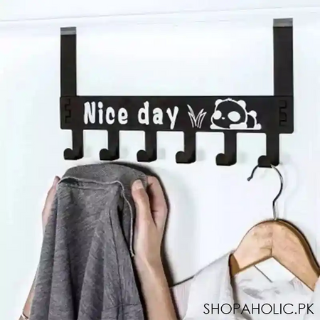 nice day metal hooks door hanger image4