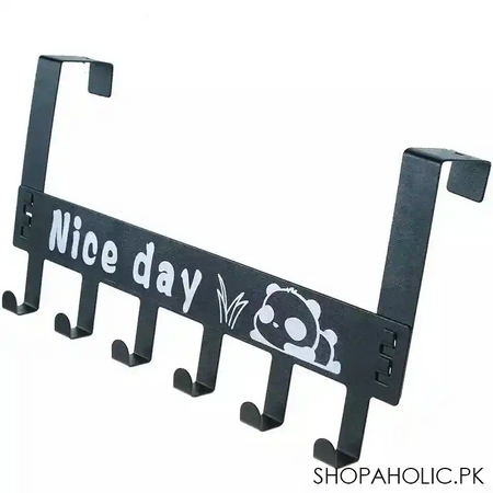 nice day metal hooks door hanger image5