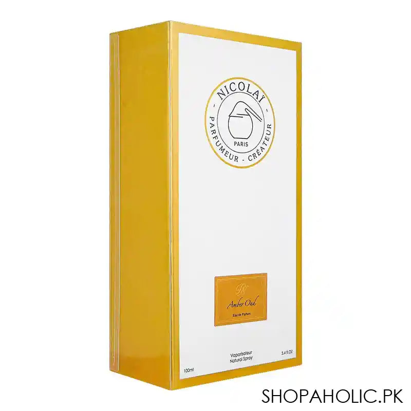 Nicolai Amber Oud, Eau de Parfum, For Men & Women, 100ml - Image 2