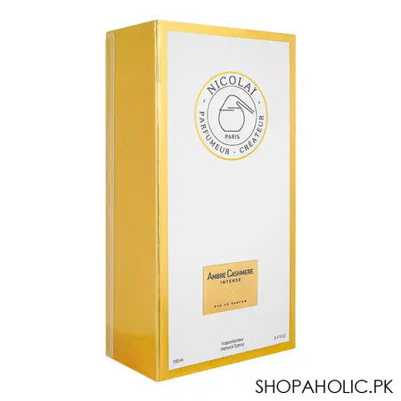 Nicolai Ambre Cashmere Intense, Eau de Parfum, For Men & Women, 100ml - Image 3